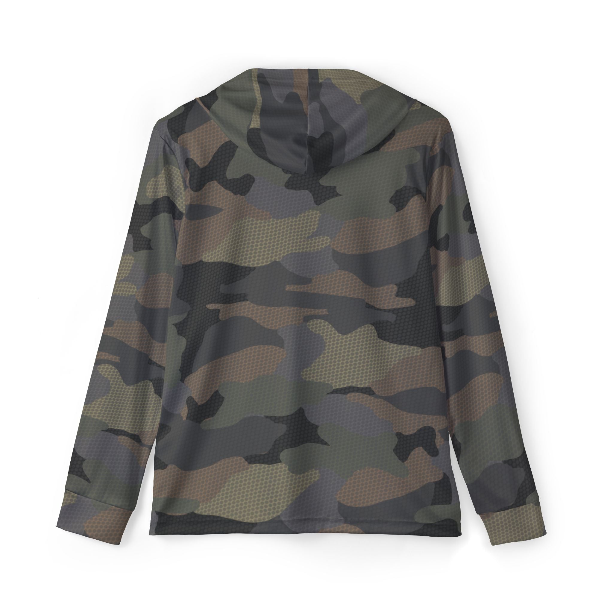 “Techwood Camo” UPF 50 Performance Hoodie