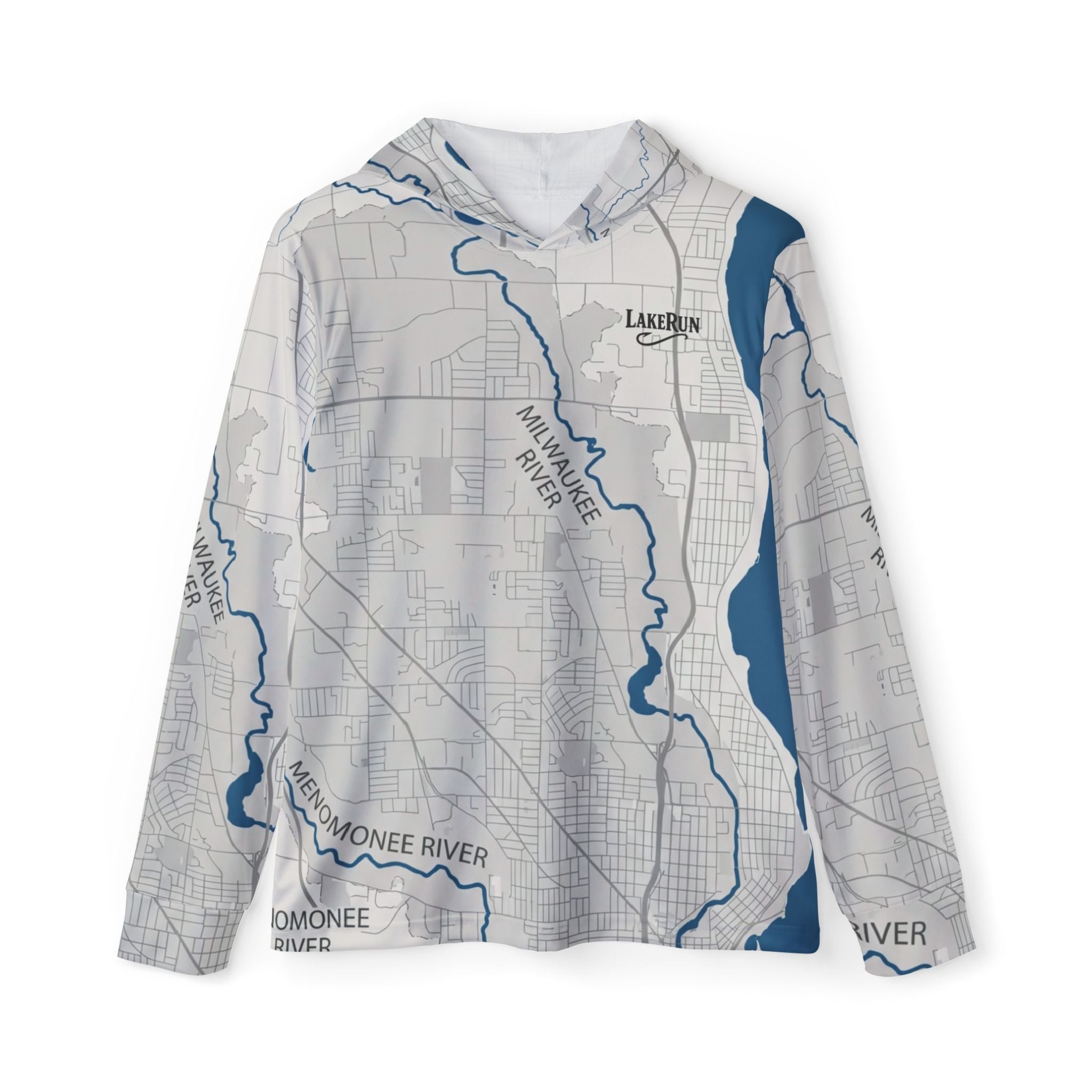 Milwaukee River UPF 50 Performance Hoodie