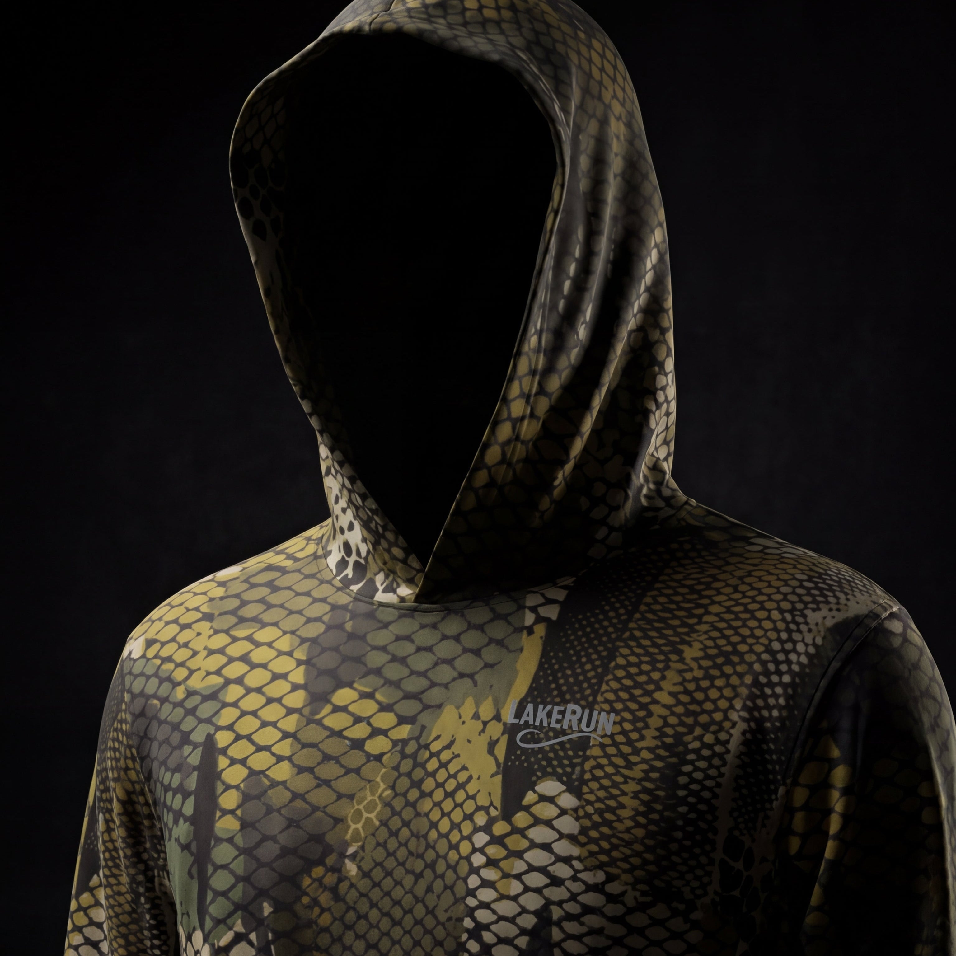 “Walleye Camo” UPF50+ Performance Hoodie