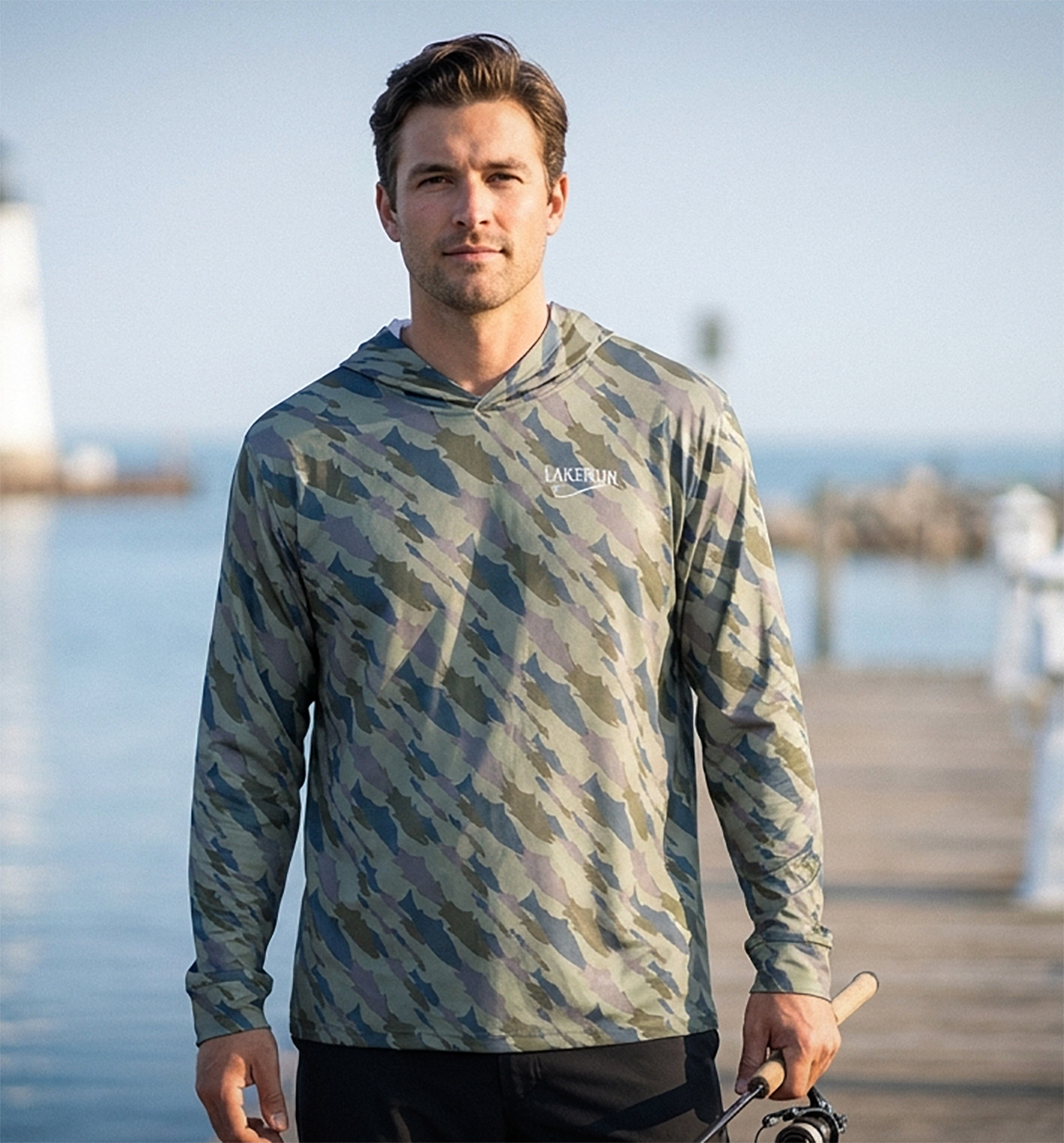 “King Camo” UPF 50 Performance Hoodie