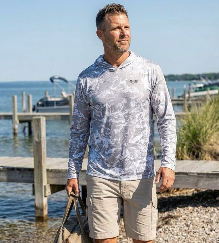 “White Caps” UPF 50 Performance Hoodie