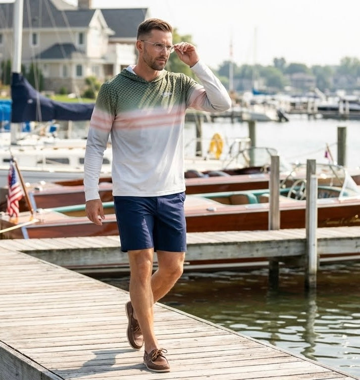 “Rainbow Trout” UPF 50 Performance Hoodie