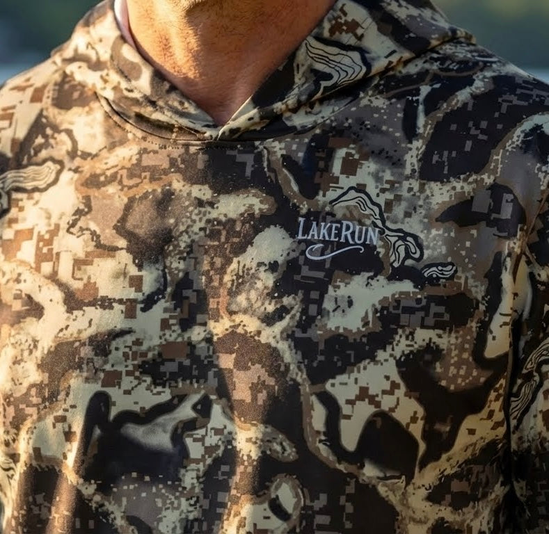 “Great Lakes Contour” UPF 50 Performance Hoodie