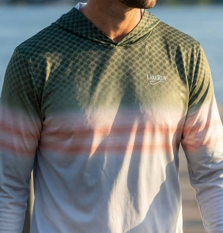 “Rainbow Trout” UPF 50 Performance Hoodie