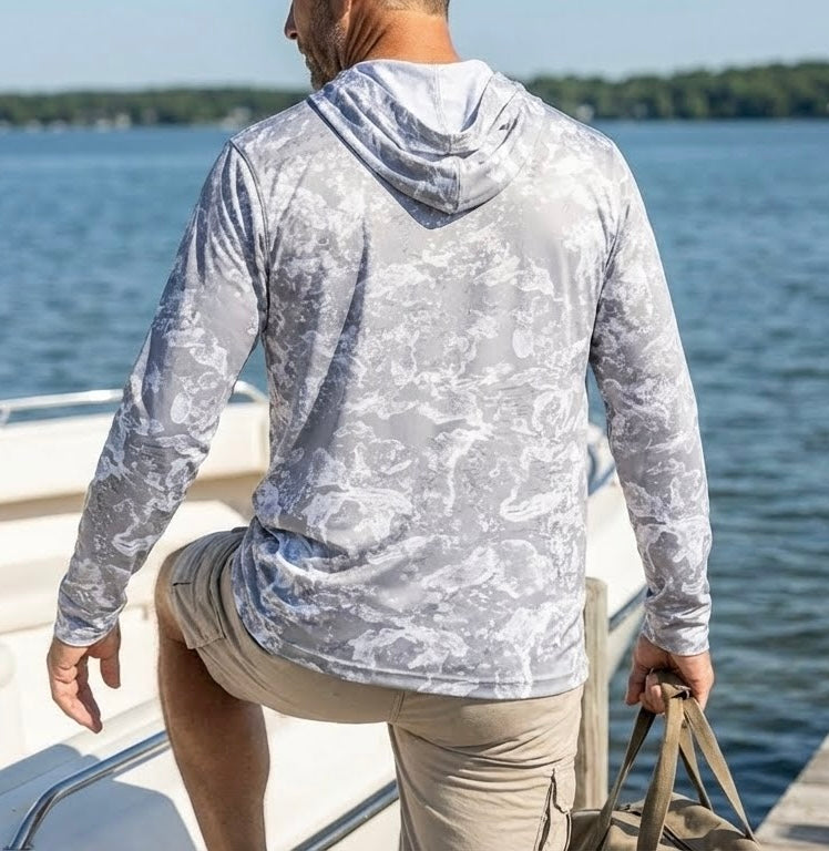 “White Caps” UPF 50 Performance Hoodie