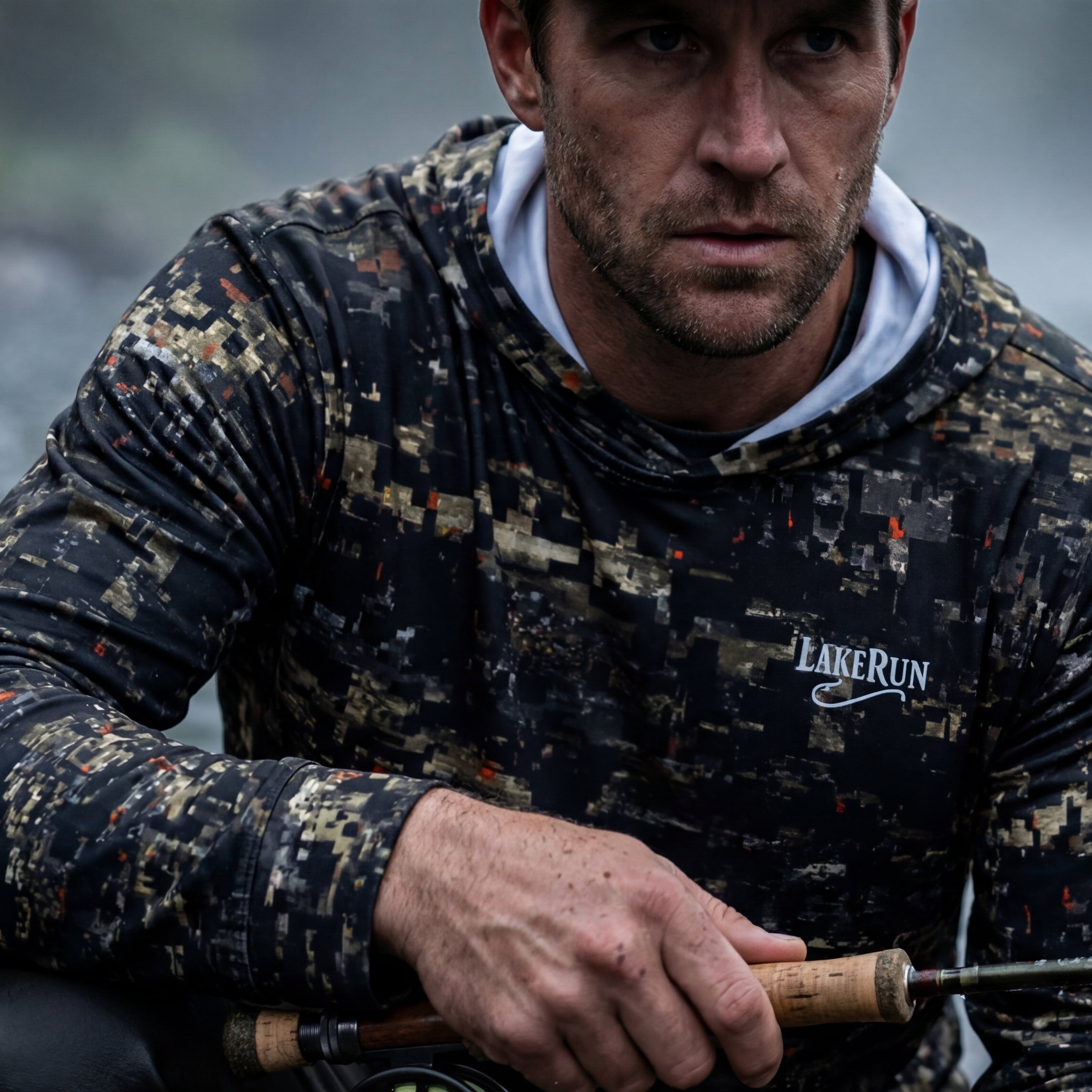 “Trout Tactical” UPF 50 Performance Hoodie