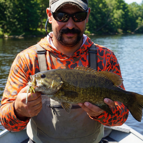 "Duckwood Hunter Orange” UPF50 Performance Hoodie