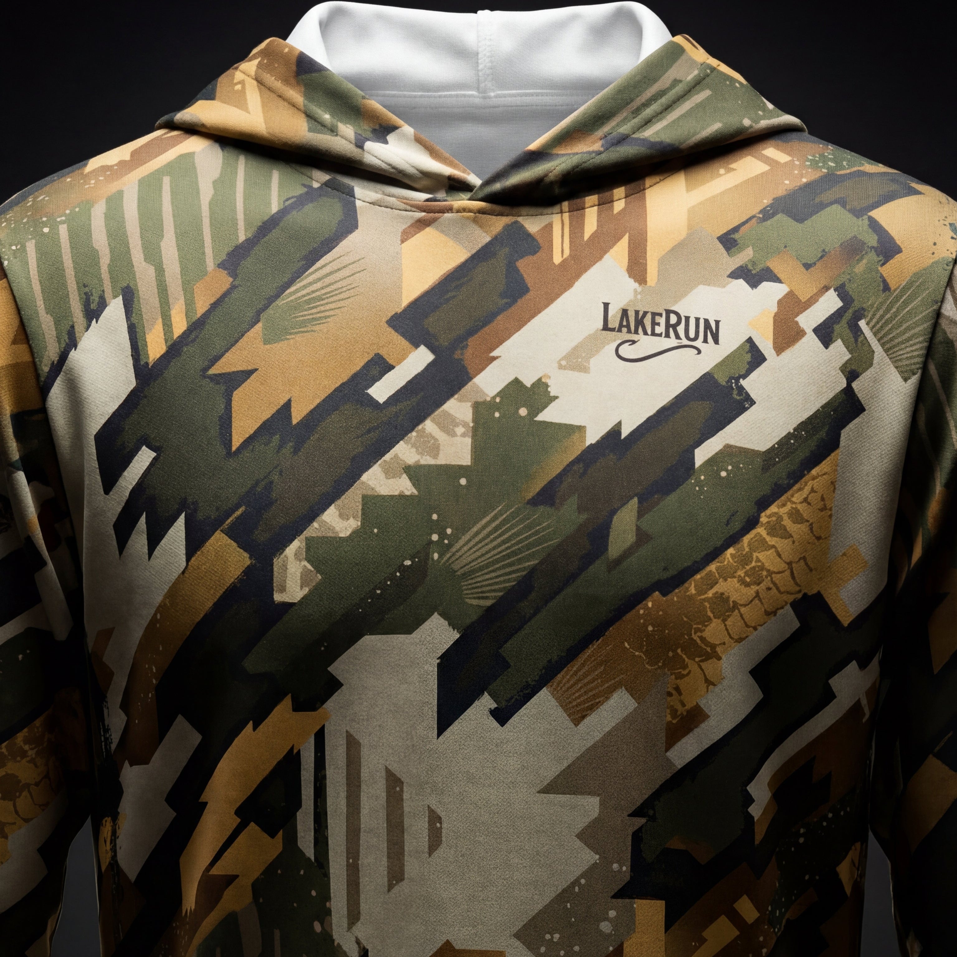 “Smallmouth Bass Camo” UPF50 Performance Hoodie